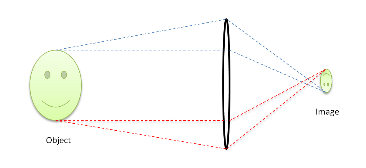 A (very) simplified diagram of the photography process.