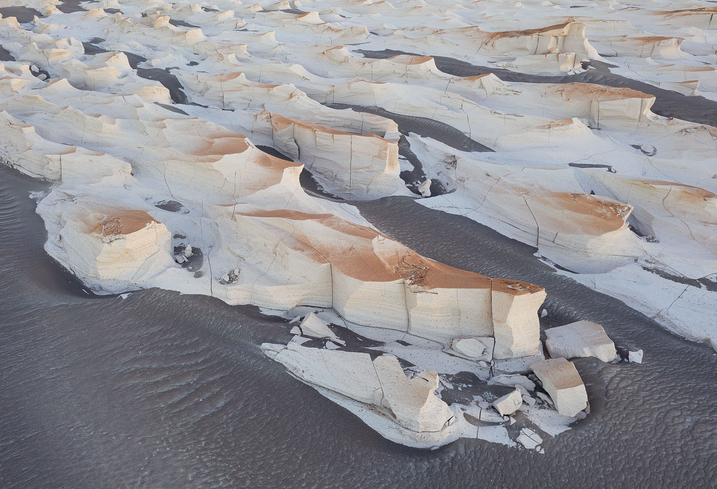 The gigantic pumice stone field in northern Argentina is so big, one can shoot there with little fear of getting the same composition as anyone else.<br>DJI Mavic II Pro, f/5.6, 1/30 sec, ISO 100 <br>Puna de Argentina