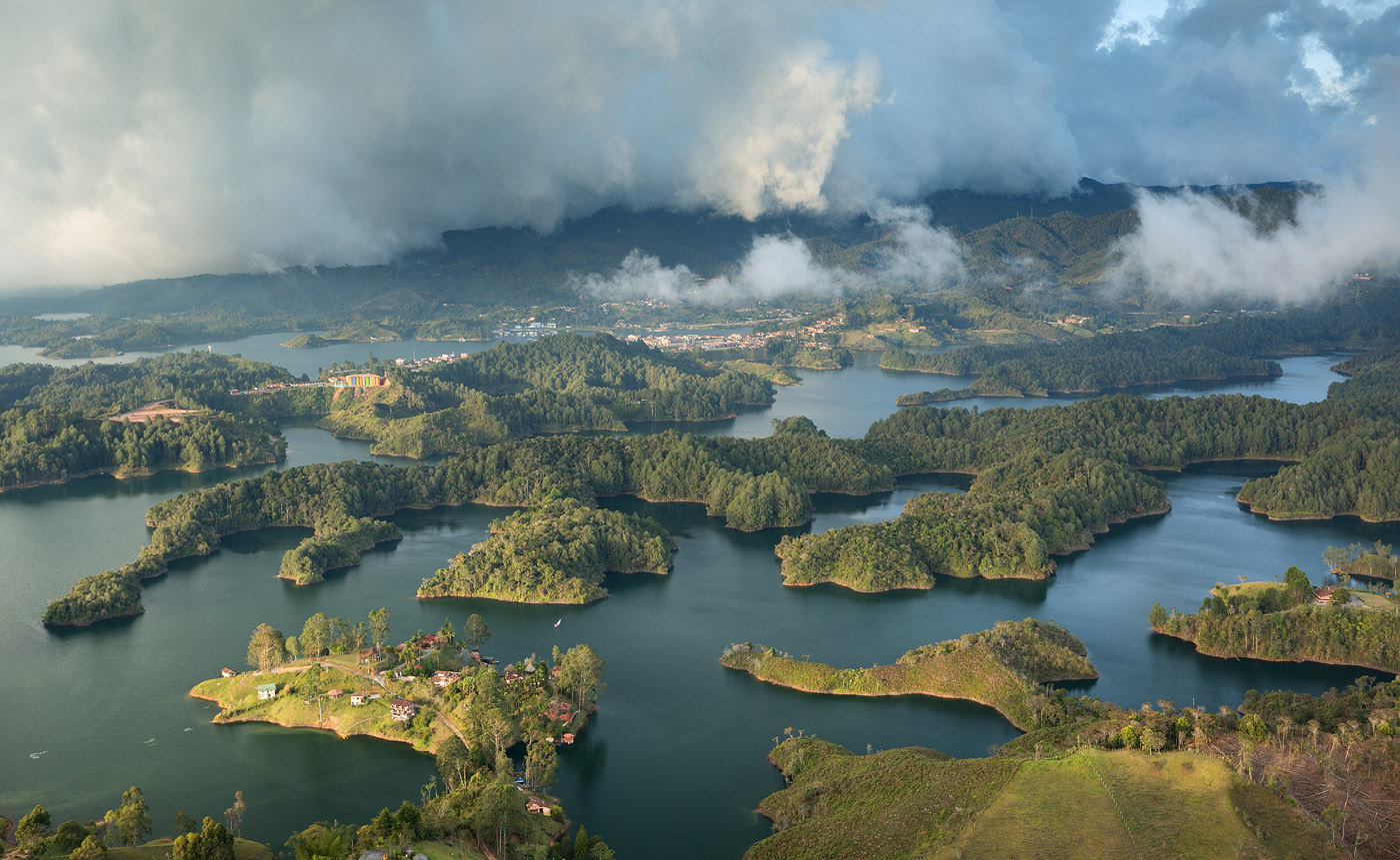 Land of a Thousand Islands - El Peñón de Guatapé, Colombia